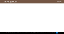 Desktop Screenshot of fete-remparts-dinan.com